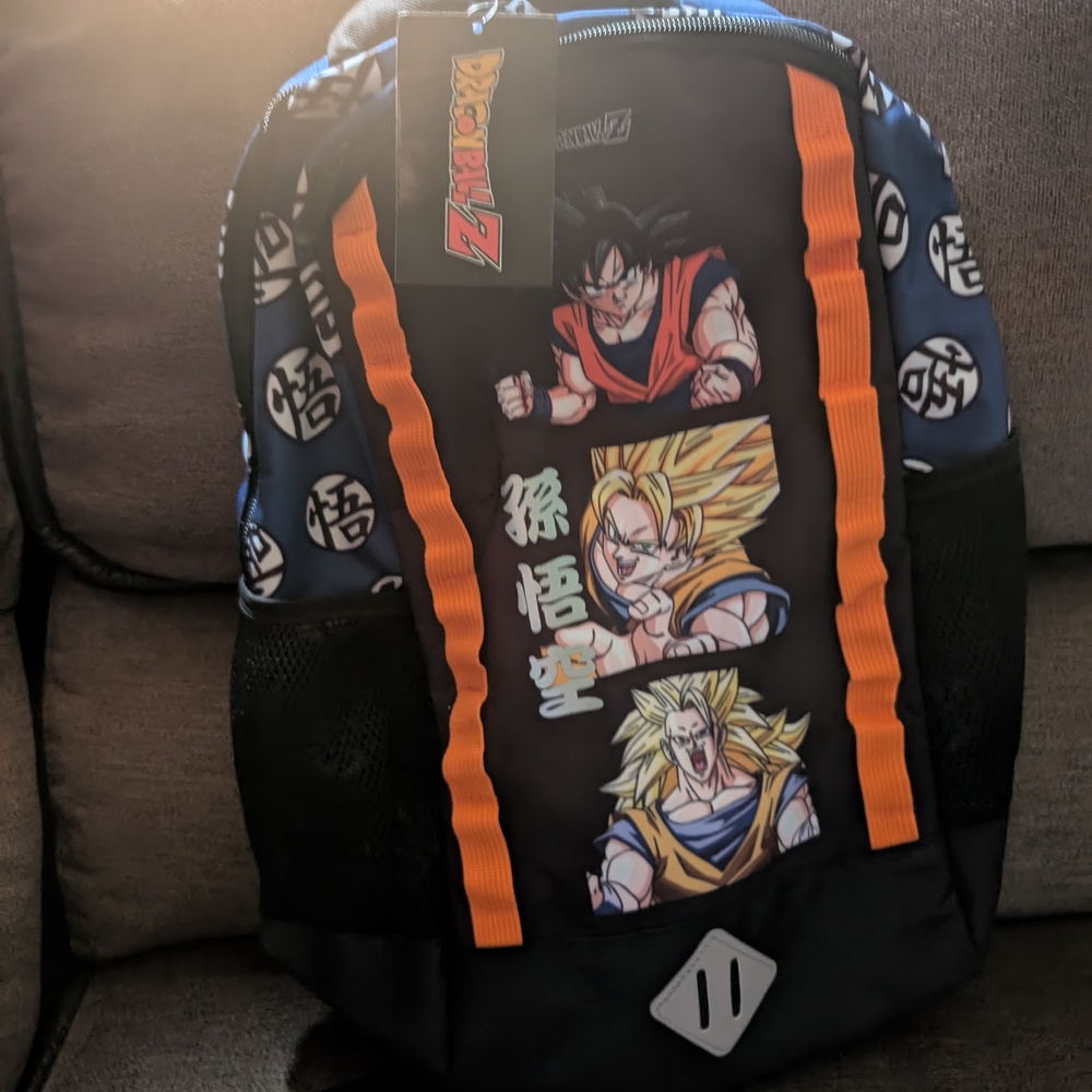 New Dragon Ball Z Backpack.